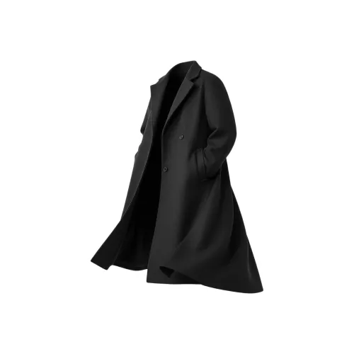 PEA Черное Унисекс Пальто