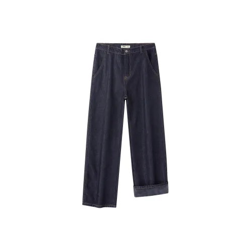 Jeep P75JMWN314 Синий [С флисовой подкладкой] Унисекс Джинсы