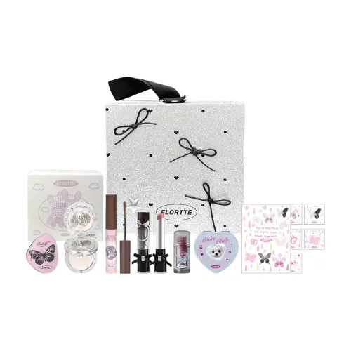 FLORTTE Панк Girlish Box Набор для макияжа Glossy LIP Matte Radiance 9 штук Комплект