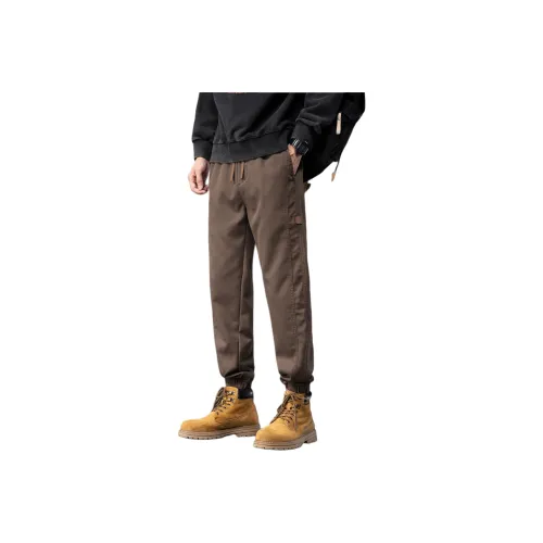 LANGYAGU Мужские Карго Брюки