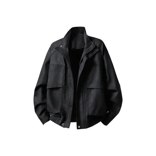 RIEZU Мужские кожаные куртки