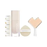 382# Айвори Белый (Желтый Белый) 30 мл + Переносное Зеркало для Макияжа