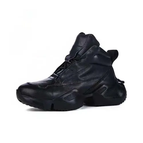 QDML Амортизация Легкий Дышащий Высокий Топ Повседневная Обувь Мужская