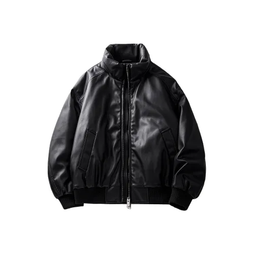 HZWH Черный Мужской Пуховик