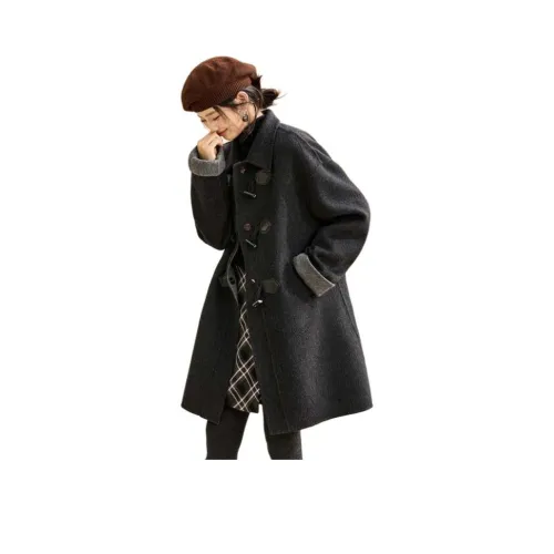 MOHANYIMEI Серый Женский Пальто