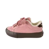 Розовая кожаная