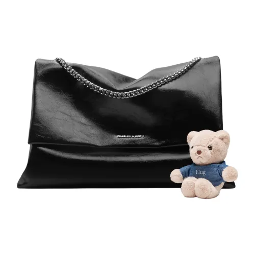 CHARLES KEITH ПУ (полиуретан) Одно плечо Сумка Большая Женская Многоцветная