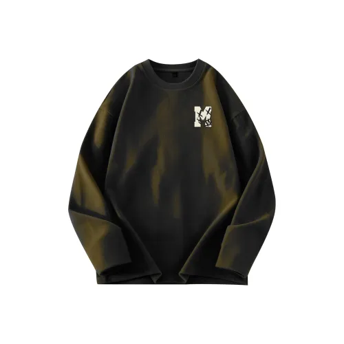 MJ STYLE Длинный рукав Т-рубашка Унисекс