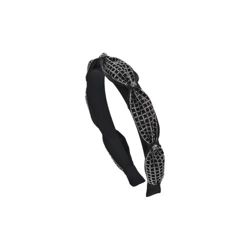 ROYALSASA Полиэстер Искусственный кристалл Акрил Ободок Ободки Женские