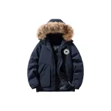 Темно-синий, синий [съемный бренд, брошь]