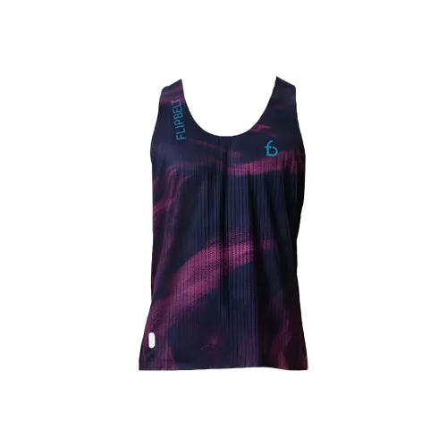 FLIPBELT Сумеречный фиолетовый Мужские беговые T-рубашки