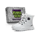 Белый с флисовой подкладкой