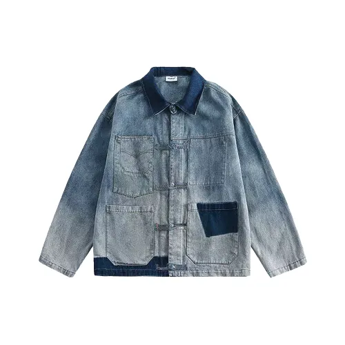 VINHOPESS Blue Unisex Джинсовые куртки