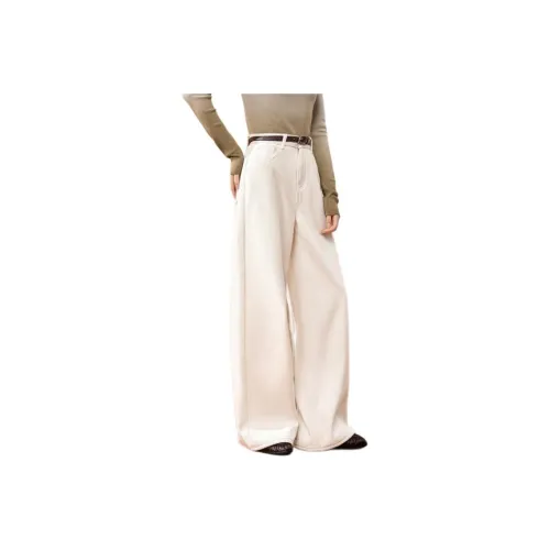 MOHANYIMEI Белый Женские Джинсы