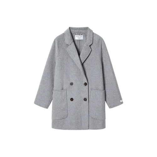 Mo Han Yi Mei Куртка Женская Серого цвета