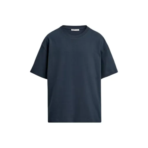 ZARA Collaboration Морской Синий Мужская T-Рубашка