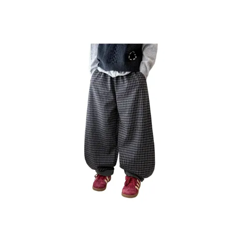 The panda is round Черный KIDS Брюки