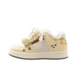 Желто-коричневый, флисовая подкладка