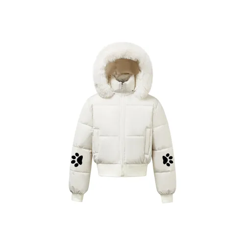 XUJIA Белый Унисекс Пуховики