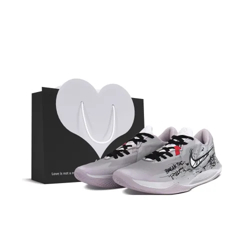 Nike Precision 6 Чернила Картридж Нарушение Особенная Коробка Износостойкие и Легкие Низкие Баскетбольные Кроссовки