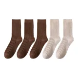 [5 упаковок] Коричневый 3 + Светло-розовый 2