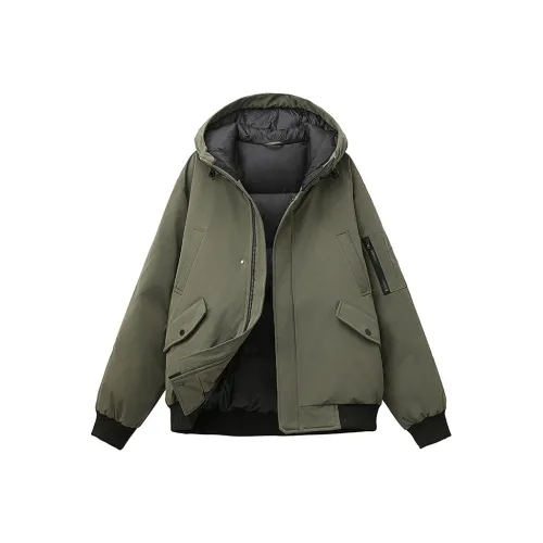 YALU Унисекс Пуховики