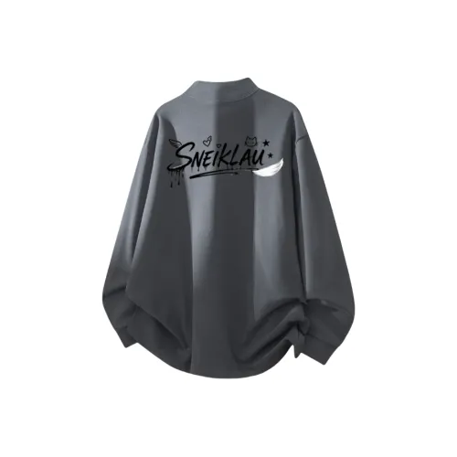 SNEIKLAU Серый Унисекс Свитшоты