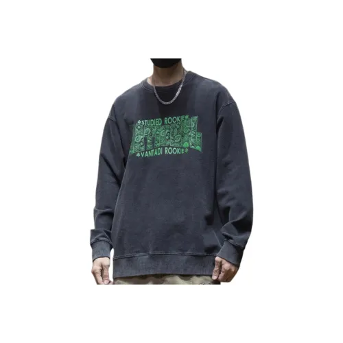 H 75 Черный Мужской Свитшот