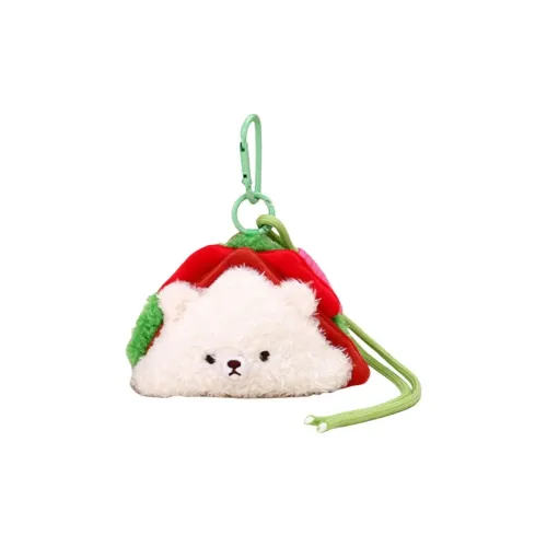 QUBENCHU Медведь Sandwich Брелок Плюшевый Подвеска 12 см Длина Тела