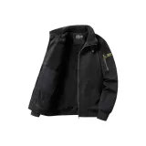 Черный флис с утеплением, улучшенный