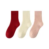 [3 упаковки] Красный + Молочный Белый + Розовый