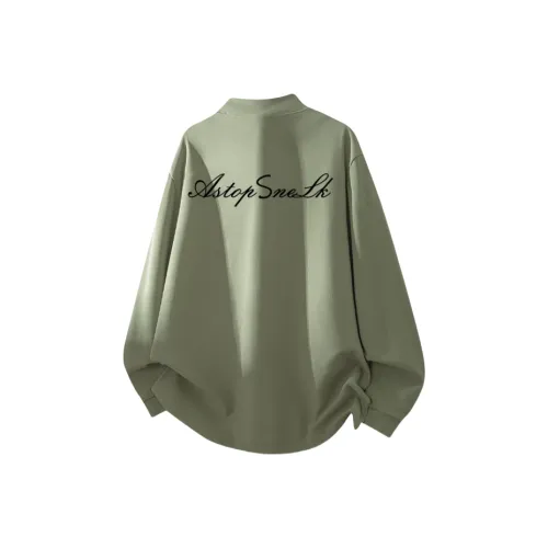 SNEIKLAU Зеленый Унисекс Свитшоты