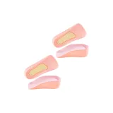 Розовый [2 упаковки, 3,5 см] Незаметный Увеличение высоты | Мягкий отскок, Нескользящий
