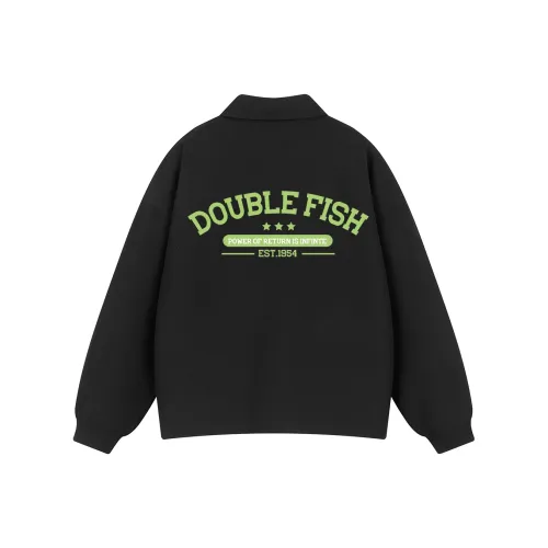 Двойная рыба Унисекс Свитшоты