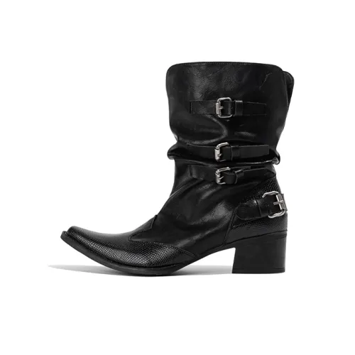 LAOMIAO Ботильоны Черные Женские