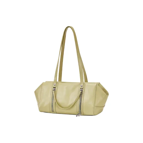 FOFO Первый слой Растительное дубление Коровья кожа Сумка на плечо Стандартная Женская Многоцветная