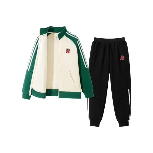 PEAK Винтажный зеленый PK Письмо Лев K Черный PK Письмо Лев K KIDS Повседневная спортивная одежда