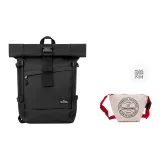 Черная рекламная сумка