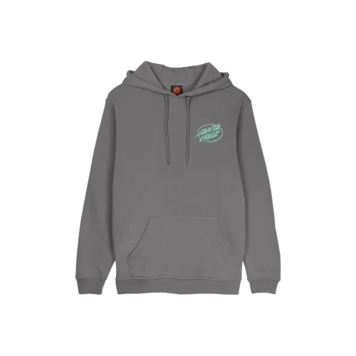 Santa Cruz Gray Men's Sweatshirts Санта Круз Серый Мужские Свитшоты