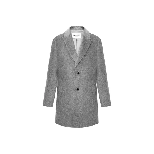 LESS IS MORE Светло-серый 24DYR9371S Мужское пальто