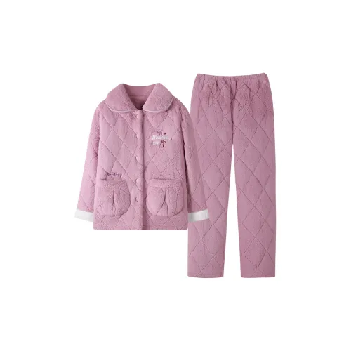 QIAONITONG Изображение Цвет Женский Пижамный Комплект