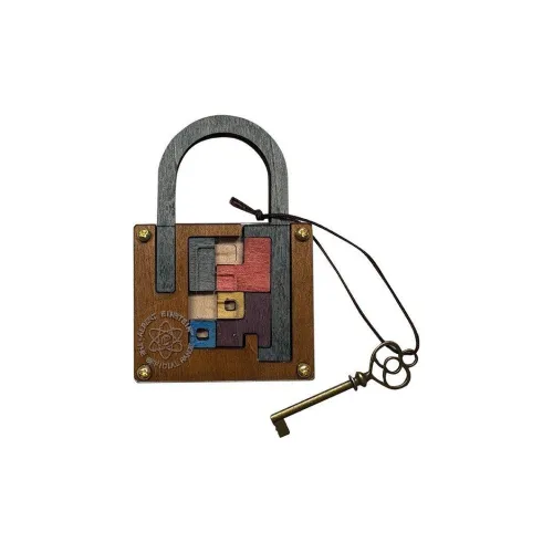 XIWANTONG Эйнштейн Замок Уровень 10 Сложность Разгадана Деревянный HUARONG Dao Головоломка