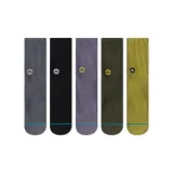 5 пачек (Темно-серый + Черный + Фиолетовый + Армейский зеленый + Зеленый)