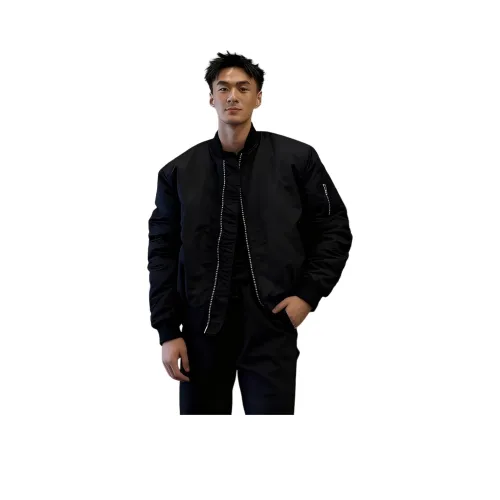 GUHUO Черный Унисекс Пуховики