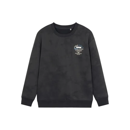 FEICUI Круглый воротник Свитшот с флисовой подкладкой Мужской