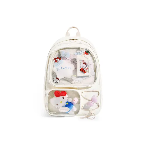 Sanrio Polyester It-Bag Standard Women's Cream White Санрио Полиэстер Ита-Сумка Стандартная Женская Кремово-Белая