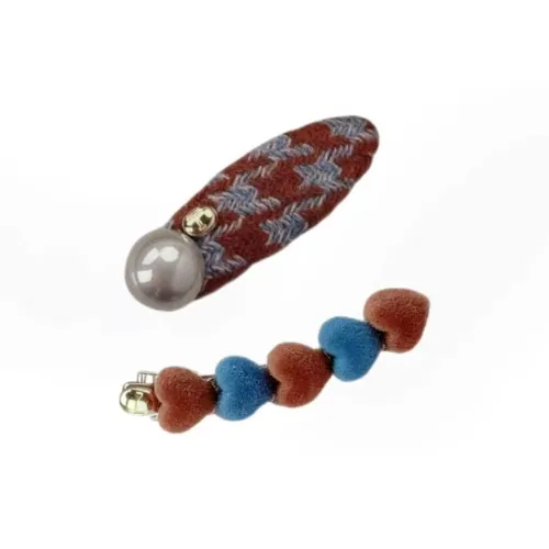 XILING Элегантность Сердце Овал Ткань Заколка для волос Комбинация Нижняя заколка Женская