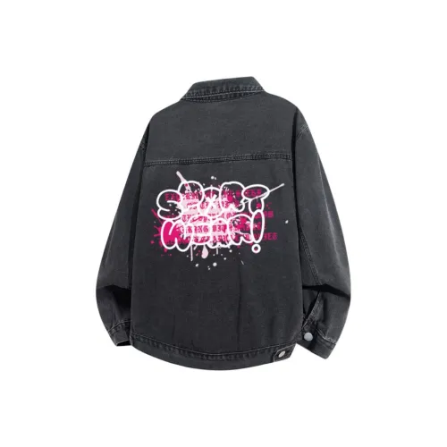 SUBEIQINGNIAN Деним Куртка Унисекс