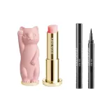 01 Персик + Кисть для подводки глаз Ручка 2 мл