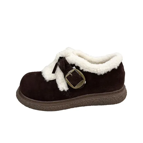 KLJK Теплоизоляционный Устойчивый к истиранию Низкий Топ Утепленная обувь Женская